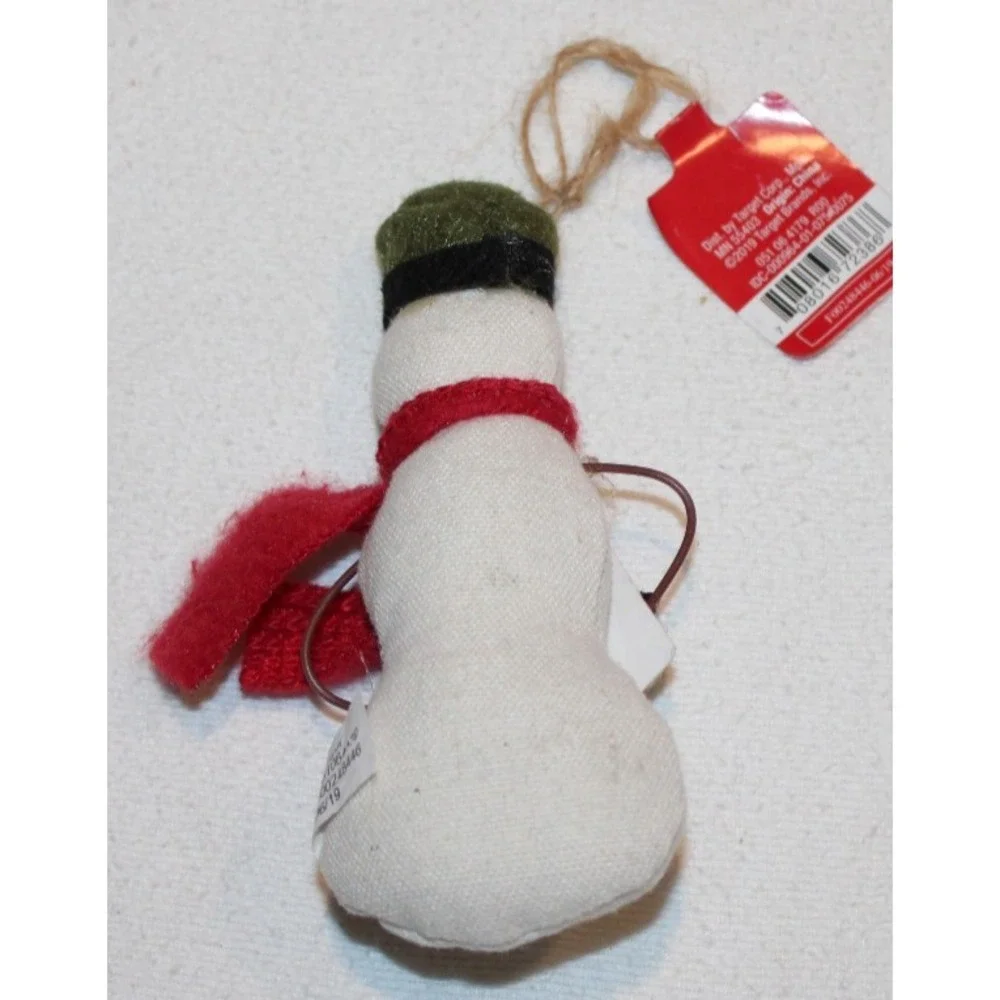 lot of 7 Target Chistmas ornaments 2019 ballerina driver hats plant mushroom